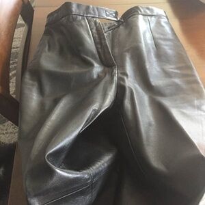 Leather pants
